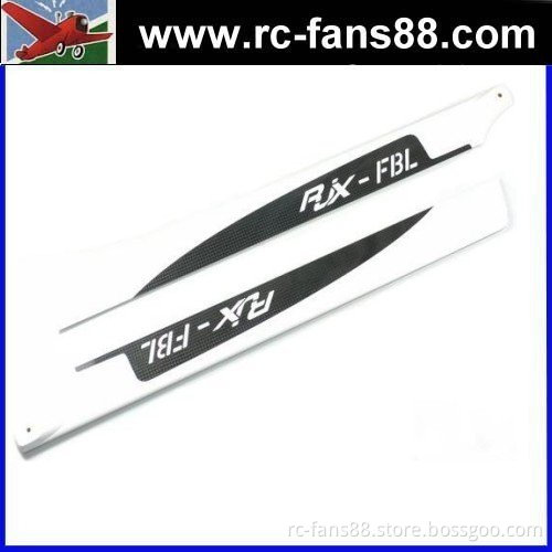 High Quality 520MM Flybarless Carbon Fiber Main Blades (520mm) for RC Flybarless Helicopter